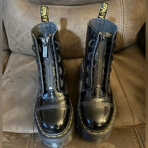 Doc Martens Platform Sinclair Leopard